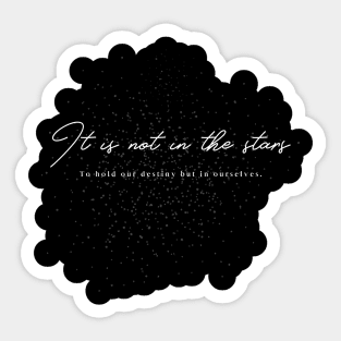 william shakespeare quote Sticker